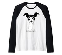 Chien Mignon drôle Est-ce Que ça Vient d'arriver? Memes Humoristiques de Chien Manche Raglan
