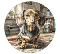 Chien Mignon Puzzle 1000 Pièces Adultes Et Enfants Dès 14 Ans Thème Animal Puzzle De Bricolage Coloré Jeu Éducatif Challenge Toy Détente & Relaxation 1000pcs (67.5x67.5cm)
