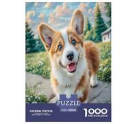 Chien Mignon Puzzle 1000 Pièces Educa Jouet en Bois Divertissement Créatif De l'art De La Décoration Jeu Éduchatif Challenge Toy Adultes & Enfants des 14 Ans 38x26cm/1000pcs
