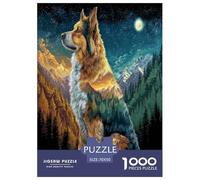 Chien Mignon Puzzle 1000 Pièces Educa Jouet en Bois Jeu D'Intelligence Décoration Intérieure Jeu Éducatif Challenge Toy Adultes & Enfants des 14 Ans 70x50cm/1000pcs