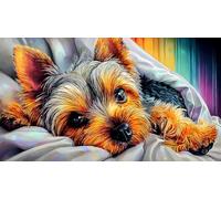 Chien Mignon Puzzle 1000 pièces pour Adultes - Cadeau Amusant Jeu Familial Décoration Murale & Cadeau éduchatiF 38x52/1000pcs