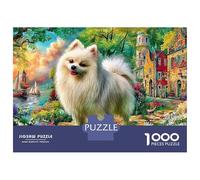 Chien Mignon Puzzle 1000 PiècesPomeranien pour Experts Papier Recyclé Difficile sans Reflets Édition Limitée Qualité Premium 70x50cm/1000pcs