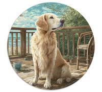 Chien Mignon Puzzle De 1000 Pièces pour Chien de Compagnie Filles Encastrement Parfait Qualité Premium Artistique Art Déco Relaxation 1000pcs (67.5x67.5cm)