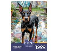 Chien Mignon Puzzle Élégant Destiné Aux Moments De Détente en Famille, Valorisant Pet par Un Assemblage Fluide Propice À La Réflexion Et À La Sérénité 38x26cm/1000pcs