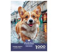 Chien Mignon Puzzle Élégant Pensé pour Activités Intérieures Paisibles, Valorisant Pet par Un Assemblage Structuré Propice À L’Attention Et Au Bien Être Durable 70x50cm/1000pcs