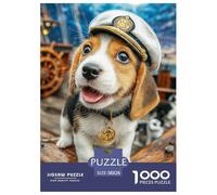 Chien Mignon Puzzle Élégant Pensé pour Les Moments Calmes en Intérieur, Valorisant Pet par Une Organisation Claire Propice À L’Attention Et Au Bien Être 38x26cm/1000pcs