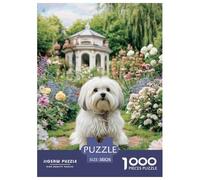 Chien Mignon Puzzle en Papier De Haute Qualité Destiné Aux Moments Calmes, Intégrant Pet afin De Développer Patience Attention Et Satisfaction Progressive Au Quotidien 38x26cm/1000pcs