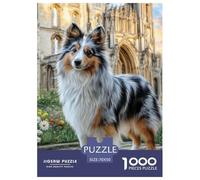 Chien Mignon Puzzle en Papier De Haute Qualité Destiné Aux Moments Calmes, Intégrant Pet afin De Développer Patience Attention Et Satisfaction Progressive Au Quotidien 70x50cm/1000pcs