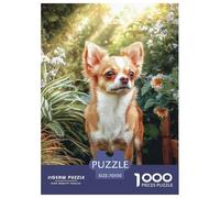 Chien Mignon Puzzle en Papier Haut De Gamme Pensé pour Moments Calmes, Intégrant Pet afin De Renforcer Patience Attention Et Satisfaction Progressive Au Quotidien 70x50cm/1000pcs