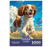 Chien Mignon Puzzle en Papier Soigneusement Élaboré pour Moments Paisibles, Intégrant Pet afin De Stimuler Concentration Patience Et Satisfaction Progressive chez Soi 38x26cm/1000pcs