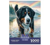 Chien Mignon Puzzle Premium Adapté Aux Soirées Tranquilles, Construit Autour De Pet pour Offrir Un Défi Mesuré Et Une Expérience Relaxante Durable 38x26cm/1000pcs
