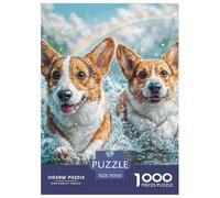 Chien Mignon Puzzle Premium Conçu pour Le Loisir Réfléchi À Domicile, Mettant en Avant Pet Grâce À Une Composition Fluide Favorisant Concentration Détente Et Plaisir Partagé 70x50cm/1000pcs