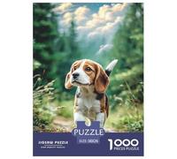 Chien Mignon Puzzle Raffiné Conçu pour Instants Paisibles en Intérieur, Valorisant Pet par Une Structure Fluide Propice À La Concentration Et Au Bien Être 38x26cm/1000pcs