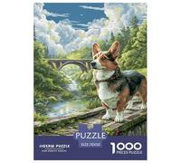 Chien Mignon Puzzle Raffiné Conçu pour Instants Paisibles en Intérieur, Valorisant Pet par Une Structure Fluide Propice À La Concentration Et Au Bien Être 70x50cm/1000pcs