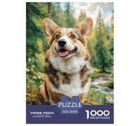 Chien Mignon Puzzle Raffiné Conçu pour La Détente Intérieure Quotidienne, Valorisant Pet par Un Assemblage Équilibré Propice À La Réflexion Sereine 70x50cm/1000pcs