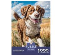 Chien Mignon Puzzle Raffiné Destiné Aux Activités Intérieures Paisibles, Valorisant Pet par Un Assemblage Clair Propice À La Réflexion Et Au Bien Être 70x50cm/1000pcs