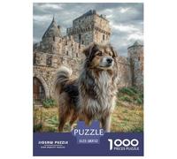 Chien Mignon Puzzle Raffiné Pensé pour La Détente Intérieure, Valorisant Pet par Un Assemblage Équilibré Propice À La Réflexion Sereine Et Au Bien Être 52x38cm/1000pcs