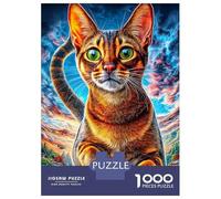 Chien Oriental à Poil Court Puzzle 1000 Pièces Difficile Puzzles pour Adults DIY Jigsaw Puzzle Casse-tête De Jeu Familial Jouets De Défi 52x38cm/1000pcs