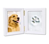 Chien ou chat griffe impression PET Memorial, PET griffe impression souvenir set, personnalisé chien ou chat pierre tombale commémorative, pierre tombale Memorial, durable PET Memorial (Style 1)
