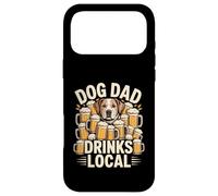 Chien Papa Boissons Local Craft Beer Brewery Lover Coque pour iPhone 17 Pro Max
