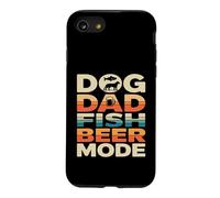 Chien Papa Poisson Bière Mode Rétro Pêche Coucher de Coque pour iPhone SE (2020) / 7/8