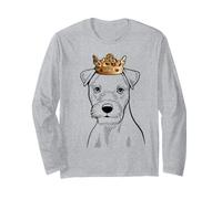 Chien Parson Russell Terrier Portant Une Couronne Manche Longue