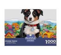 Chien Pasteur Puzzle Adulte 1000 Pièces De Qualité Supérieure - Le Défi des Puzzles Complexes, pour Une Cible Étendue (14 Ans Et Plus) 38x26cm/1000pcs