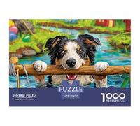 Chien Pasteur Puzzle Adulte 1000 Pièces De Qualité Supérieure - Le Défi des Puzzles Complexes, pour Une Cible Étendue (14 Ans Et Plus) 70x50cm/1000pcs