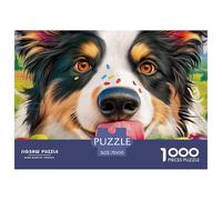 Chien Pasteur Puzzle Adulte 1000 Pièces De Qualité Supérieure - Le Défi des Puzzles Complexes, pour Une Cible Étendue (14 Ans Et Plus) 70x50cm/1000pcs