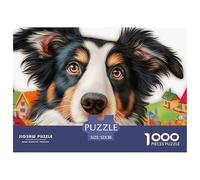 Chien Pasteur Puzzle Adulte 1000 Pièces L'Excellence dans Les Défis De Puzzle - pour Une Large Audience : Homme, Femme, Adulte, Enfant Dès 14 Ans 52x38cm/1000pcs