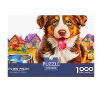 Chien Pasteur Puzzle Adulte 1000 Pièces L'Excellence dans Les Défis De Puzzle - pour Une Large Audience : Homme, Femme, Adulte, Enfant Dès 14 Ans 38x26cm/1000pcs