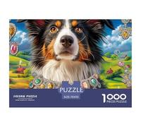 Chien Pasteur Puzzle Adulte 1000 Pièces L'Excellence dans Les Défis De Puzzle - pour Une Large Audience : Homme, Femme, Adulte, Enfant Dès 14 Ans 70x50cm/1000pcs