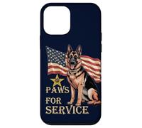 Chien Patriotique du Service bergers allemands Coque pour iPhone 12 Mini