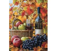 Chien Peinture Diamant Painting Kit, 5D Animal Diamond Painting Adulte, DIY Peinture Diamant Canevas Kit Complet Adulte, Diamond Art Point de Croix Enfant, Murale Décor, Cadeau 130x100cm, Model 156