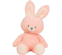 Chien - Peluche lapin fabriquée à partir de matériaux 100% recyclés (rose/blanc, fabriqué à partir de 10