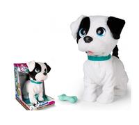 Chien - Petz Club - Bowie - Blanc et noir - Pour enfants - À partir de 3 ans