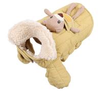 Chien Plein Corps d'hiver Wear 2 Jambes Thermal Tentigation Bright Color Coat avec Couverture Complète pour Animaux De Compagnie Cold Talking Walking Randonnées Vestes pour Animaux De Compagnie