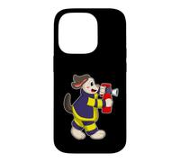 Chien Pompier Extincteur Pompiers Coque pour iPhone 14 Pro