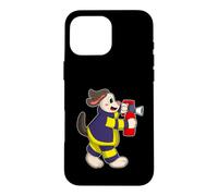 Chien Pompier Extincteur Pompiers Coque pour iPhone 16 Pro Max