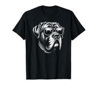 Chien Portant des Lunettes de Soleil Graphique T-Shirt