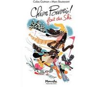 Chien Pourri fait du ski