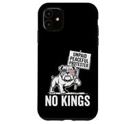 Chien Pro-démocratie sans rémunération - Protesteur sans Roi Coque pour iPhone 11