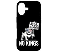Chien Pro-démocratie sans rémunération - Protesteur sans Roi Coque pour iPhone 17