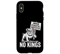 Chien Pro-démocratie sans rémunération - Protesteur sans Roi Coque pour iPhone X/XS