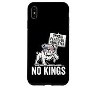 Chien Pro-démocratie sans rémunération - Protesteur sans Roi Coque pour iPhone XS Max
