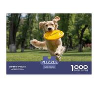 Chien Puzzle 1000 Pièces Cute Pets - Puzzle Cozy Soir D’Hiver, Carton Premium, Challenge en Duo, Poster pour Déco, 70x50cm/1000pcs
