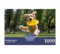 Chien Puzzle 1000 Pièces Cute Pets - Puzzle Cozy Soir D’Hiver, Carton Premium, Challenge en Duo, Poster pour Déco, 38x26cm/1000pcs