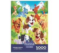 Chien Puzzle 1000 Pièces Educa Jouet en Bois Cadeau Unique De l'art De La Décoration Jeu Éduchatif Challenge Toy Adultes & Enfants des 14 Ans 38x26cm/1000pcs