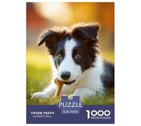Chien Puzzle 1000 Pièces - Puzzle Anti-Stress, Découpe Parfaite, Idée Cadeau pour Femmes, Boîte Élégante, 70x50cm/1000pcs