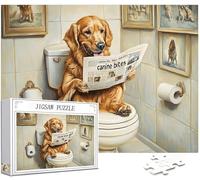 Chien Puzzle 4000 Pièces Adultes, 5D DIY Puzzle Animal Couleur Puzzles, Jigsaw Jeu éducatif effrayant, Ddifficile pour Adultes avec Emballage Cadeau for Decoration Chambre Murale Cadeau Homme,Model441